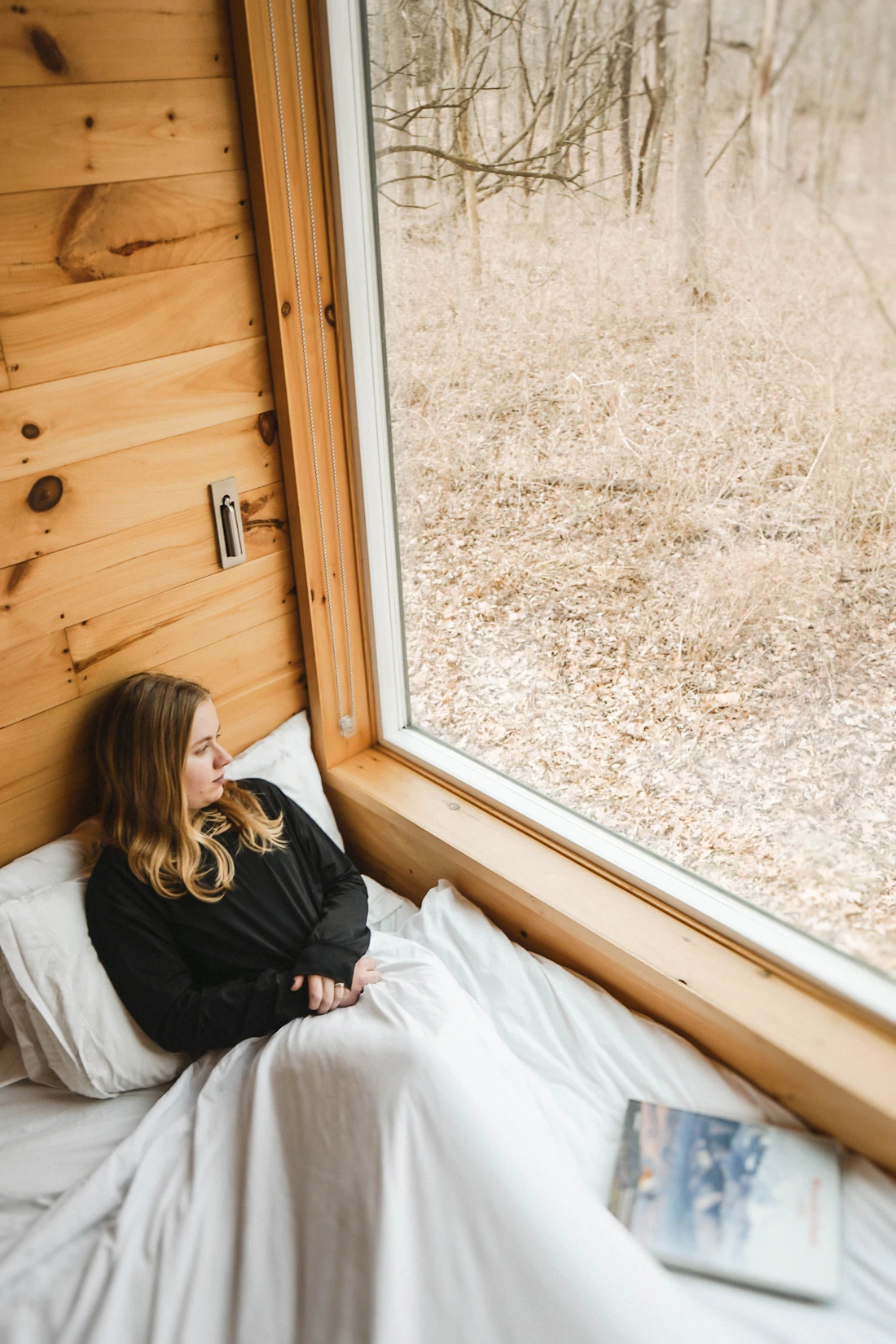 A calm, hopeful moment representing highly sensitive person