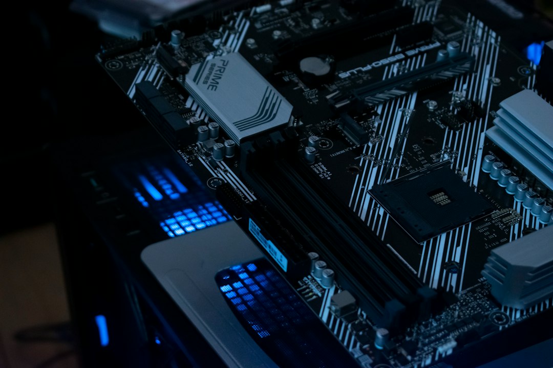 motherboard closeup