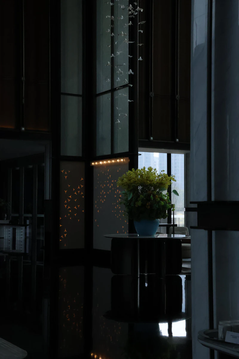 Professional space floral styling