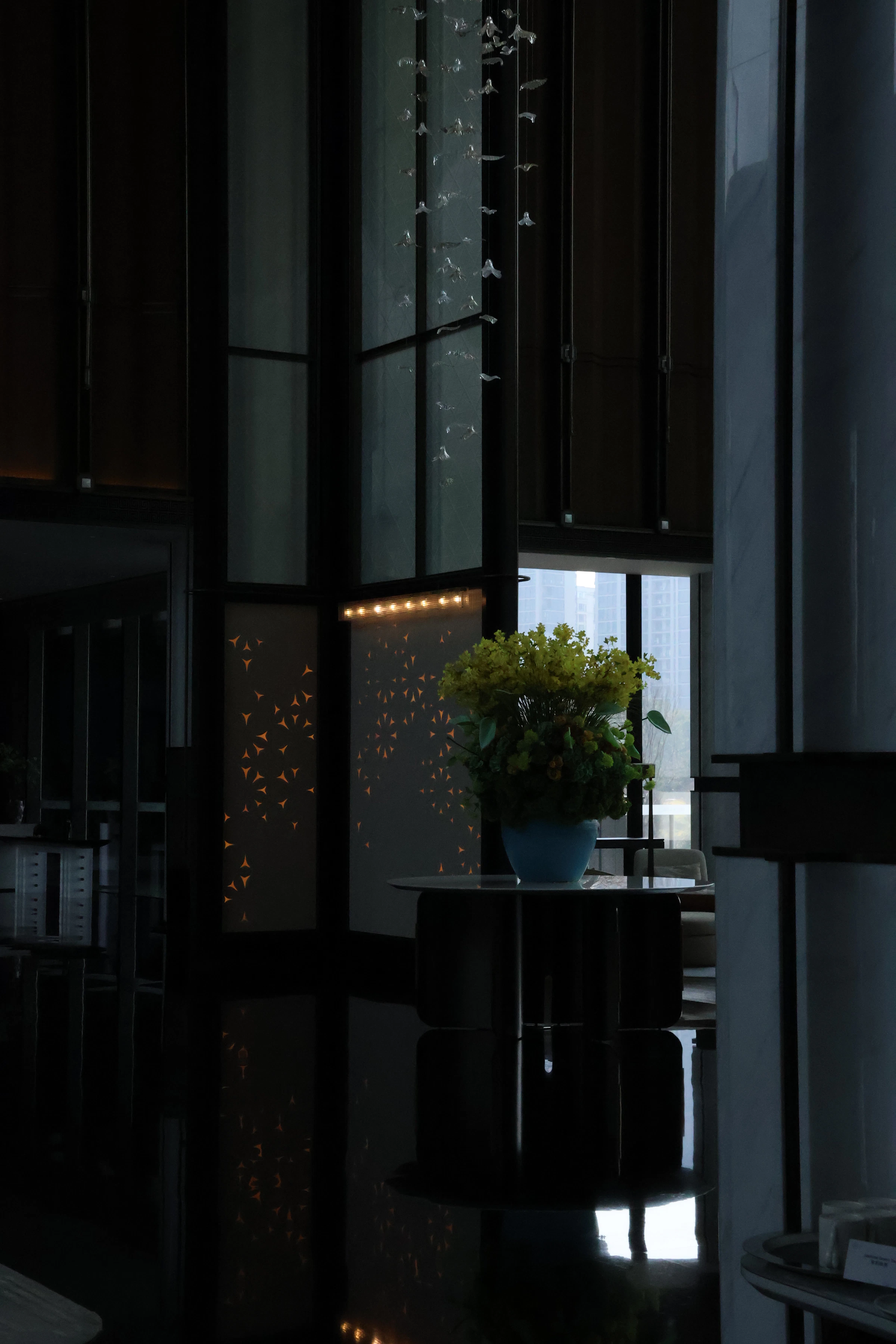 Refined architectural interior