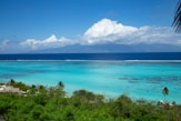 Turquoise water meets a serene seascape.