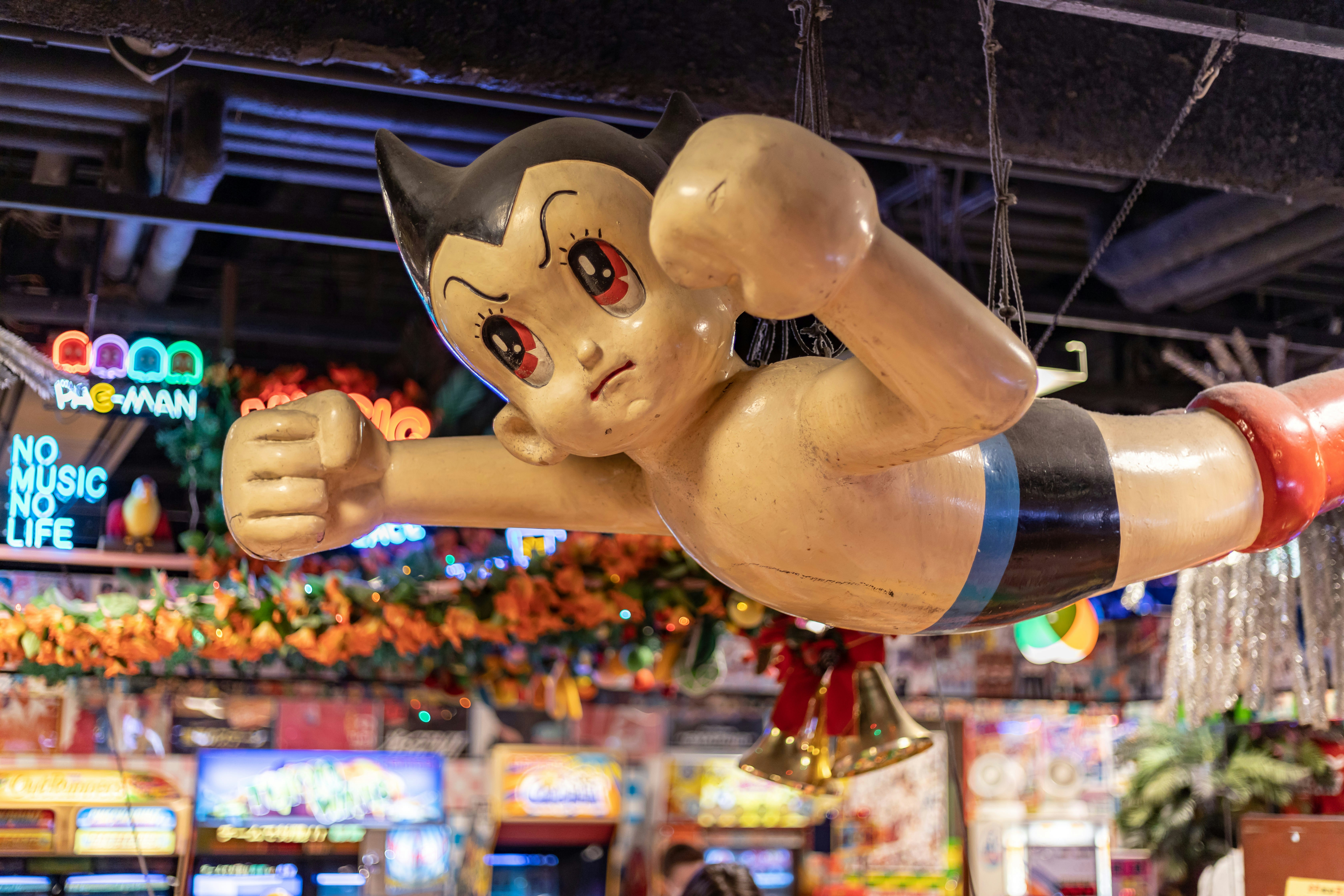 A beautiful and functional retro arcade in Daiba Game Hall, Minato, Tokyo, Japan. So much colour and nostalgia.