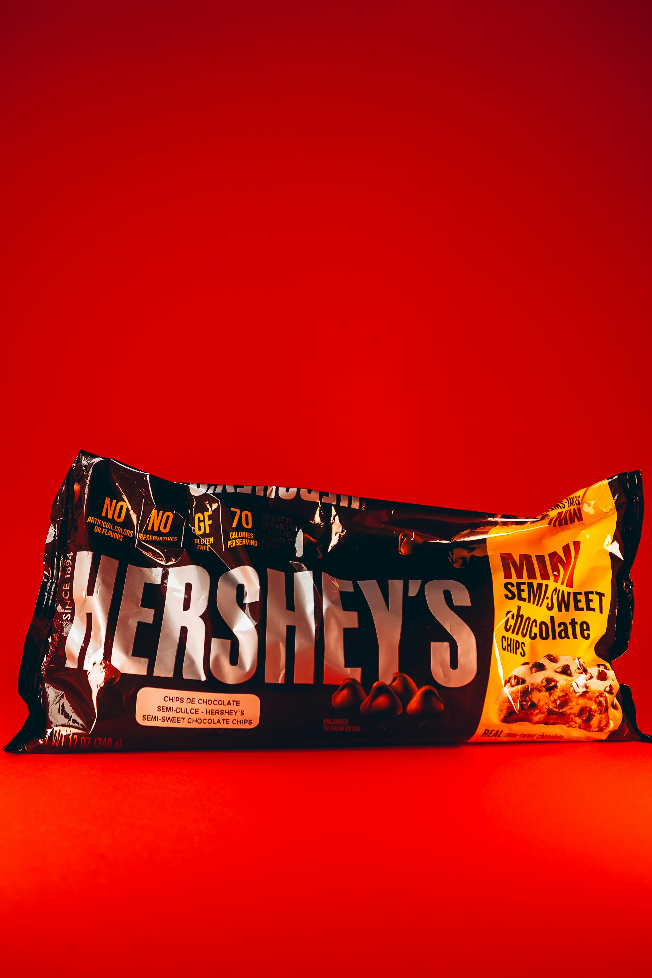 Here is a package of hershey's mini chips. photo – Free Red Image on ...