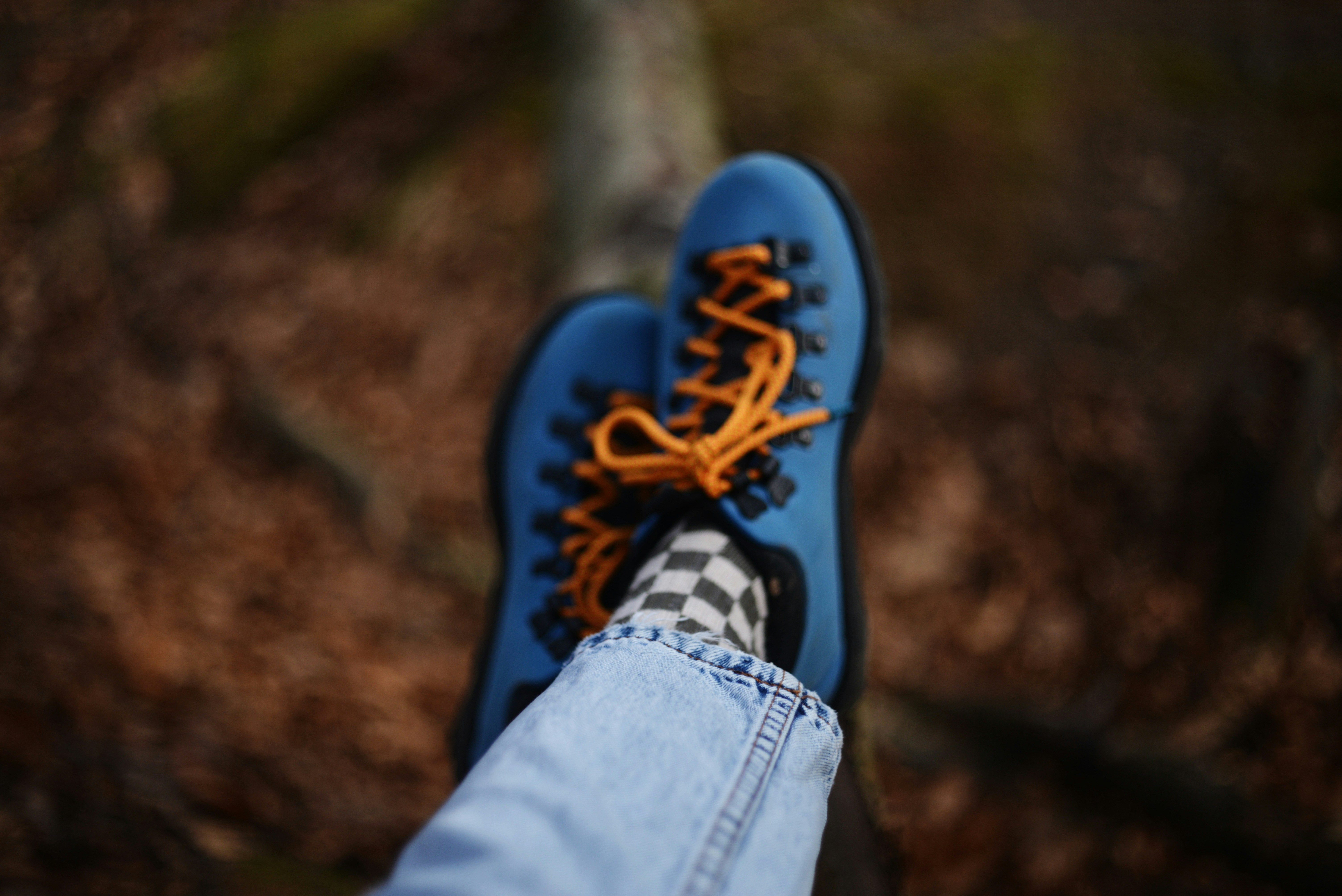 Hiking boots and trail outdoor — BroadToeBox
