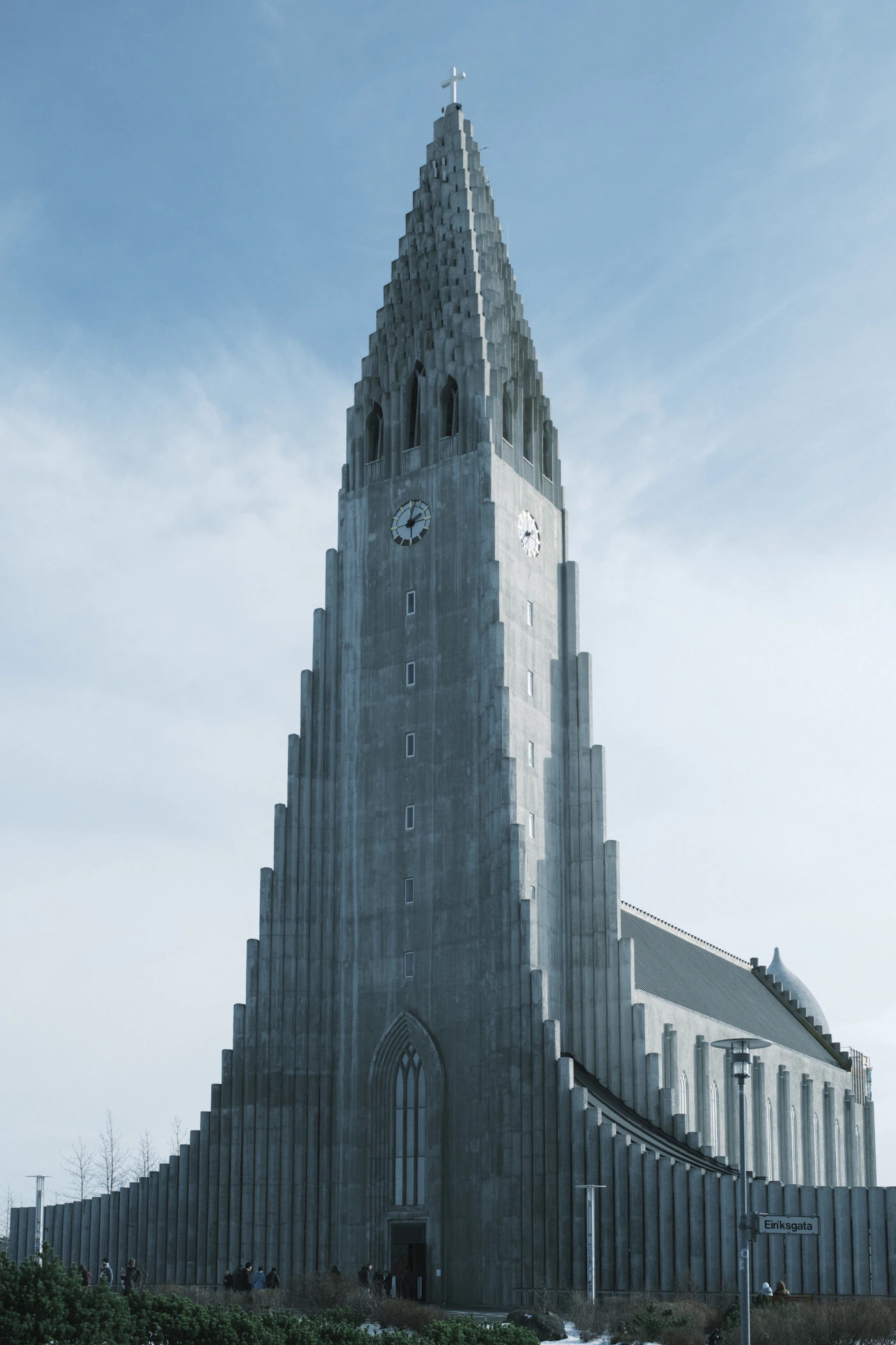 Hallgrímskirkja church in Reykjavík Iceland