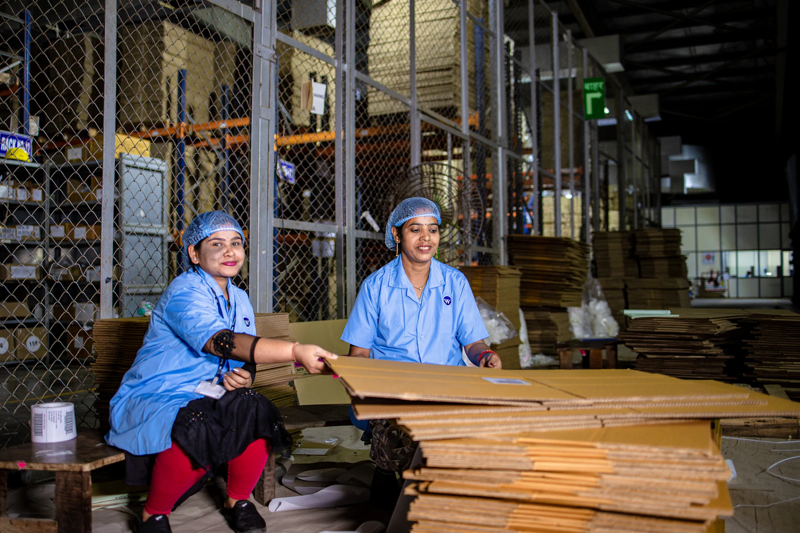 Warehouse dispatch and secure parcel preparation