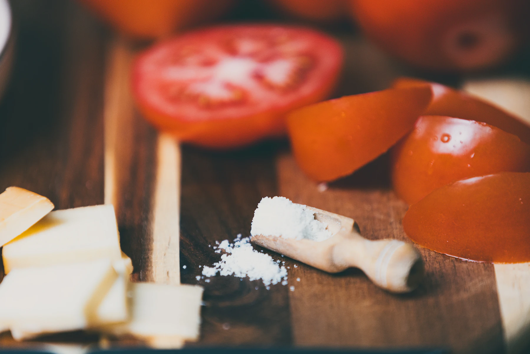 Tomatoes sliced