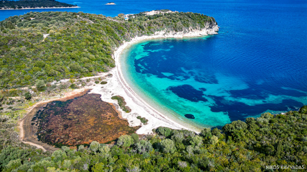 Meganisi, an island in the Ionian Sea, an island in the Ionian Sea