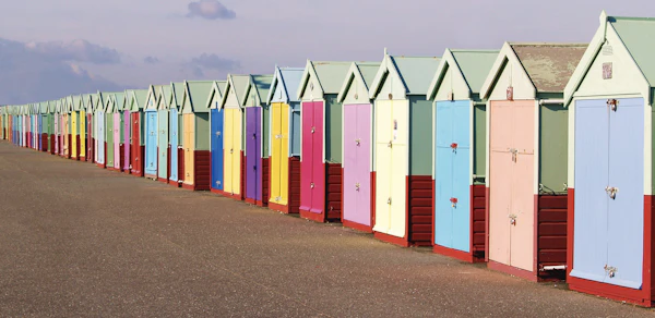 Brighton beach huts