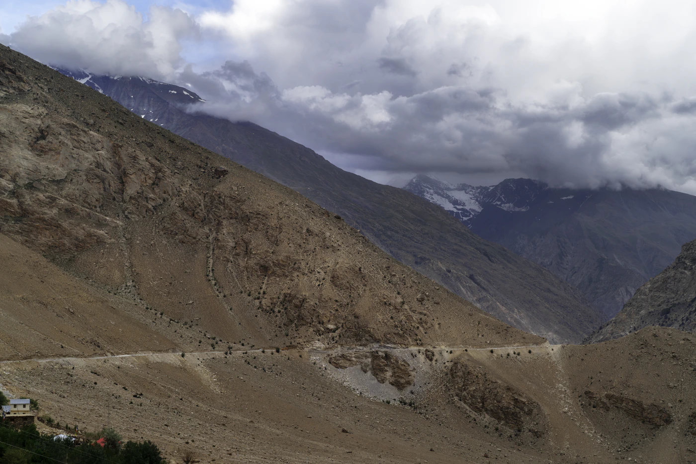 Spiti Valley mountain landscape