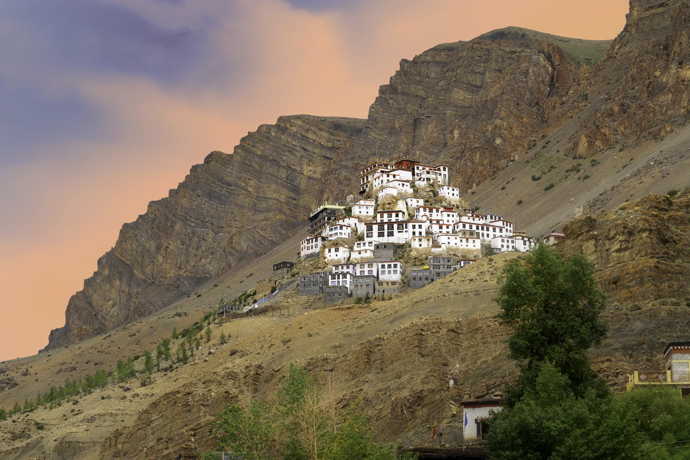 Spiti Valley mountain landscape