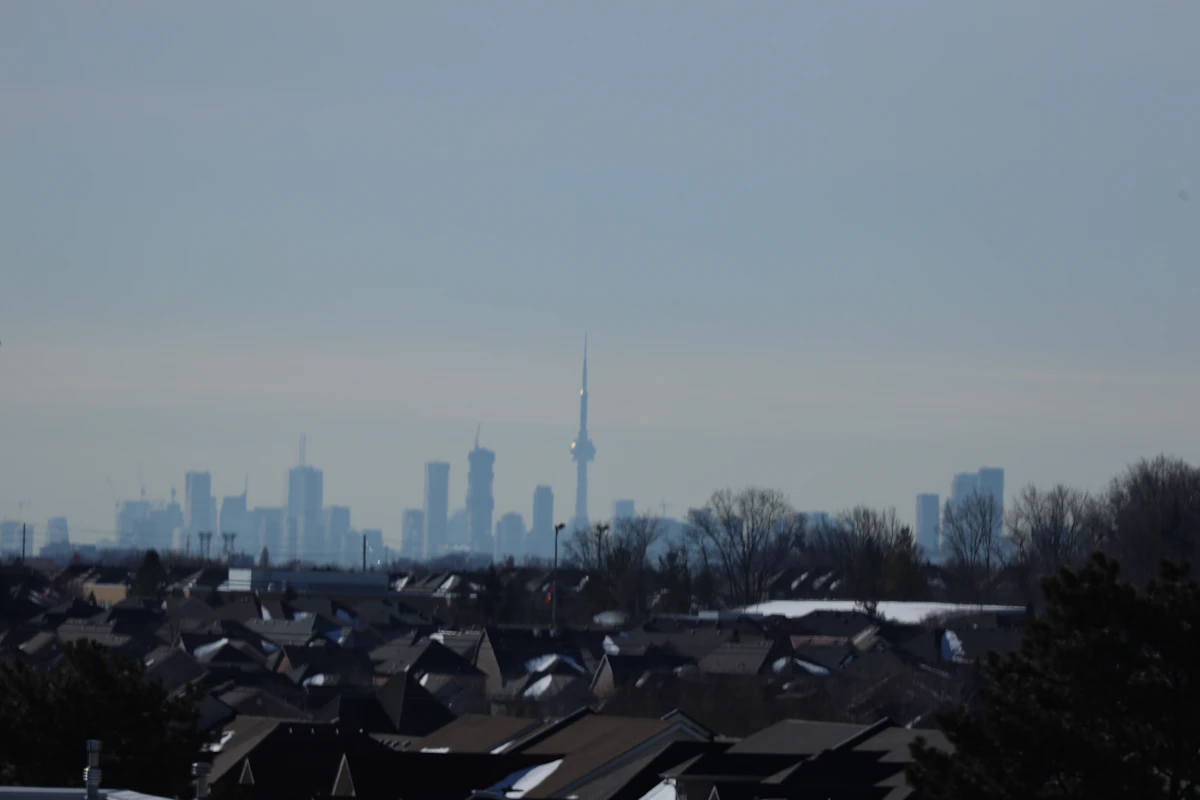 Toronto skyline with the CN Tower