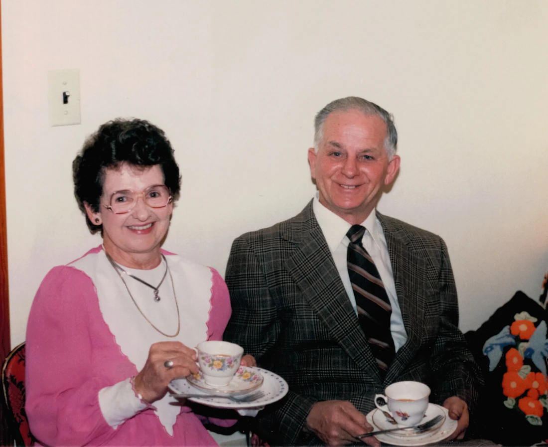 Vintage tea memory