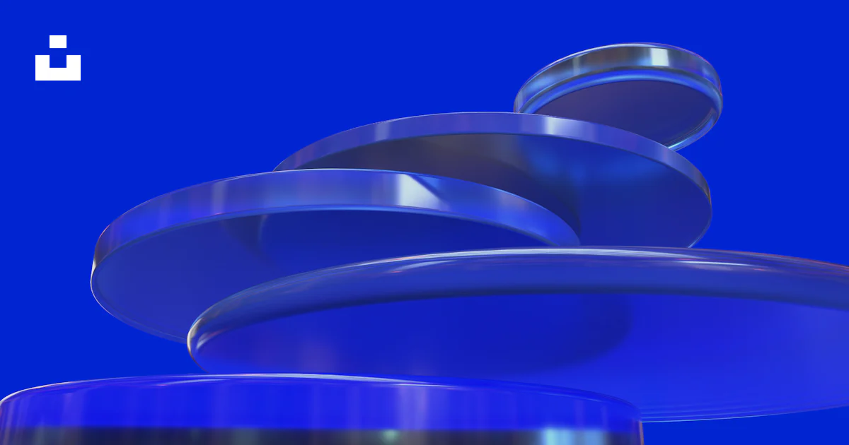 Blue Upling Disc Blue, metallic, and stacked discs. photo – Free Blue Image on Unsplash