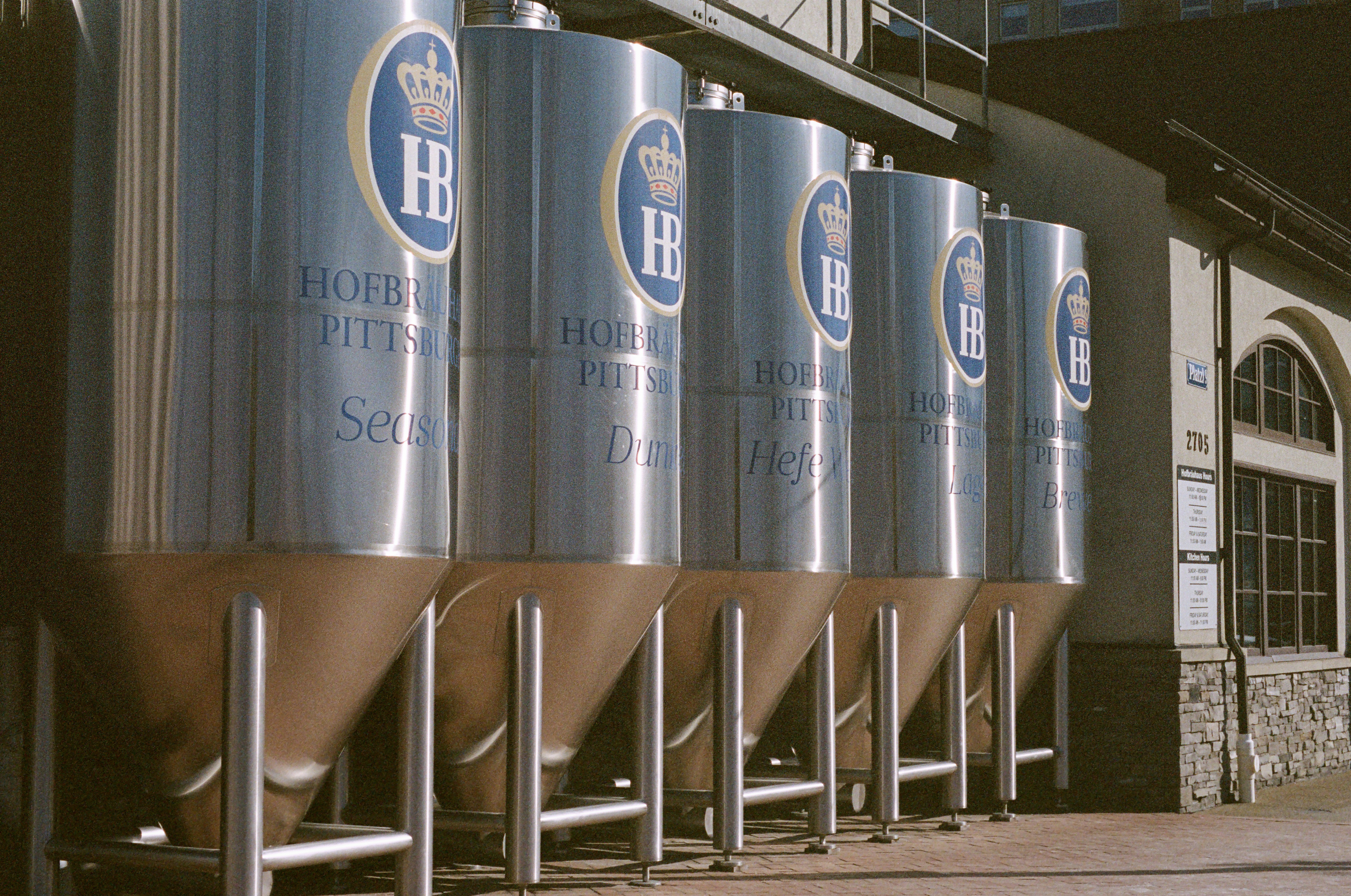 fermentation tanks at a New Jersey craft brewery - new jersey alcohol laws