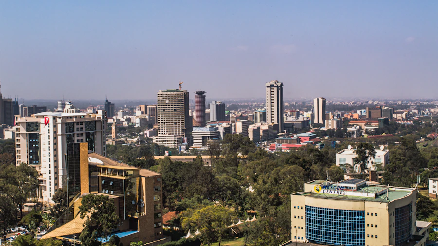 Nairobi skyline