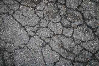 Failing asphalt pavement