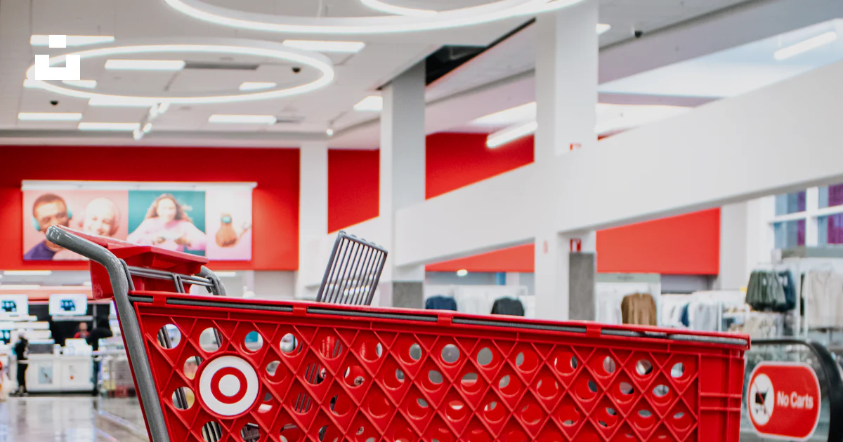 Inside Target Red Red target shopping cart inside a store. photo – Free Interior Image on ...