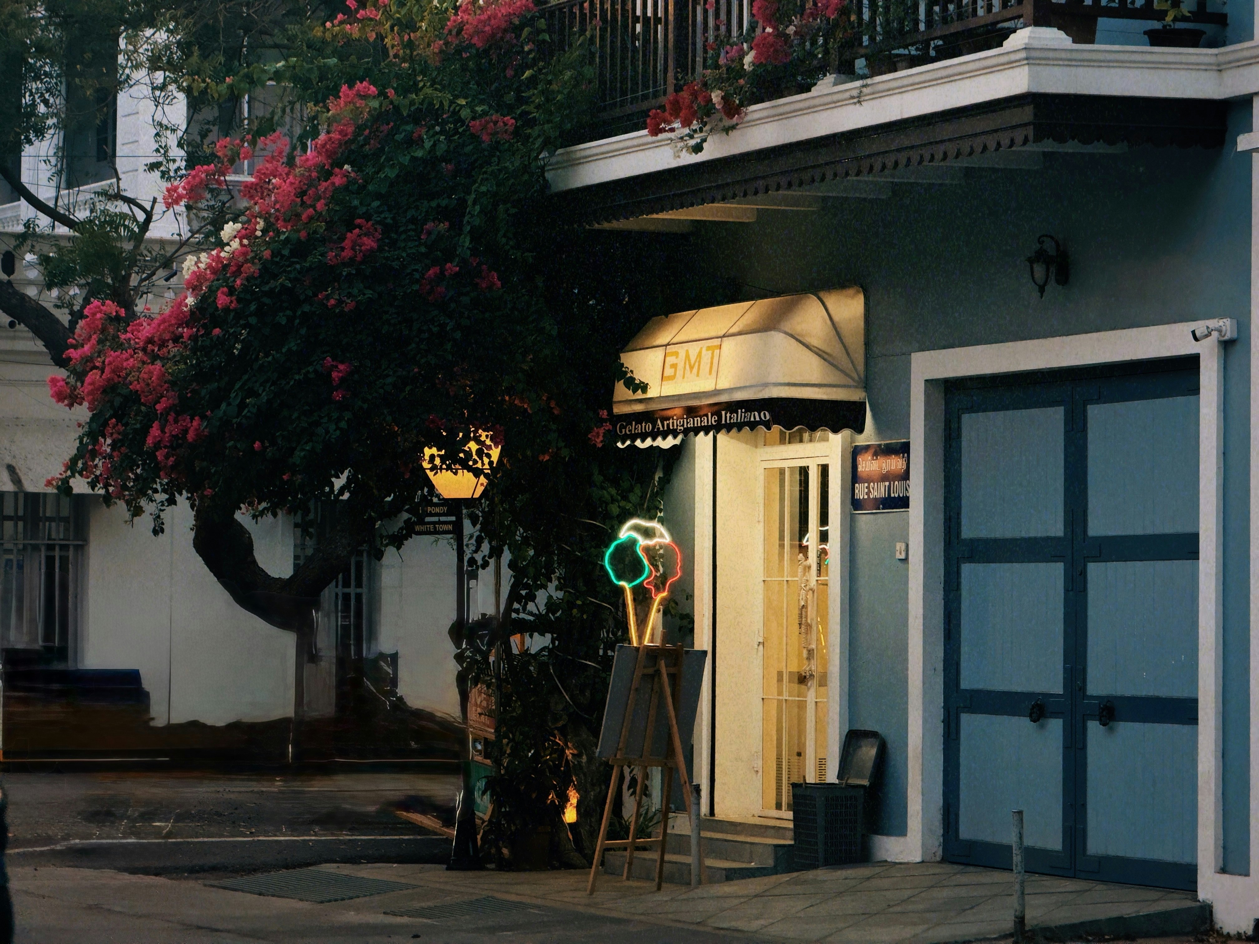 Gelato in Pondicherry, India