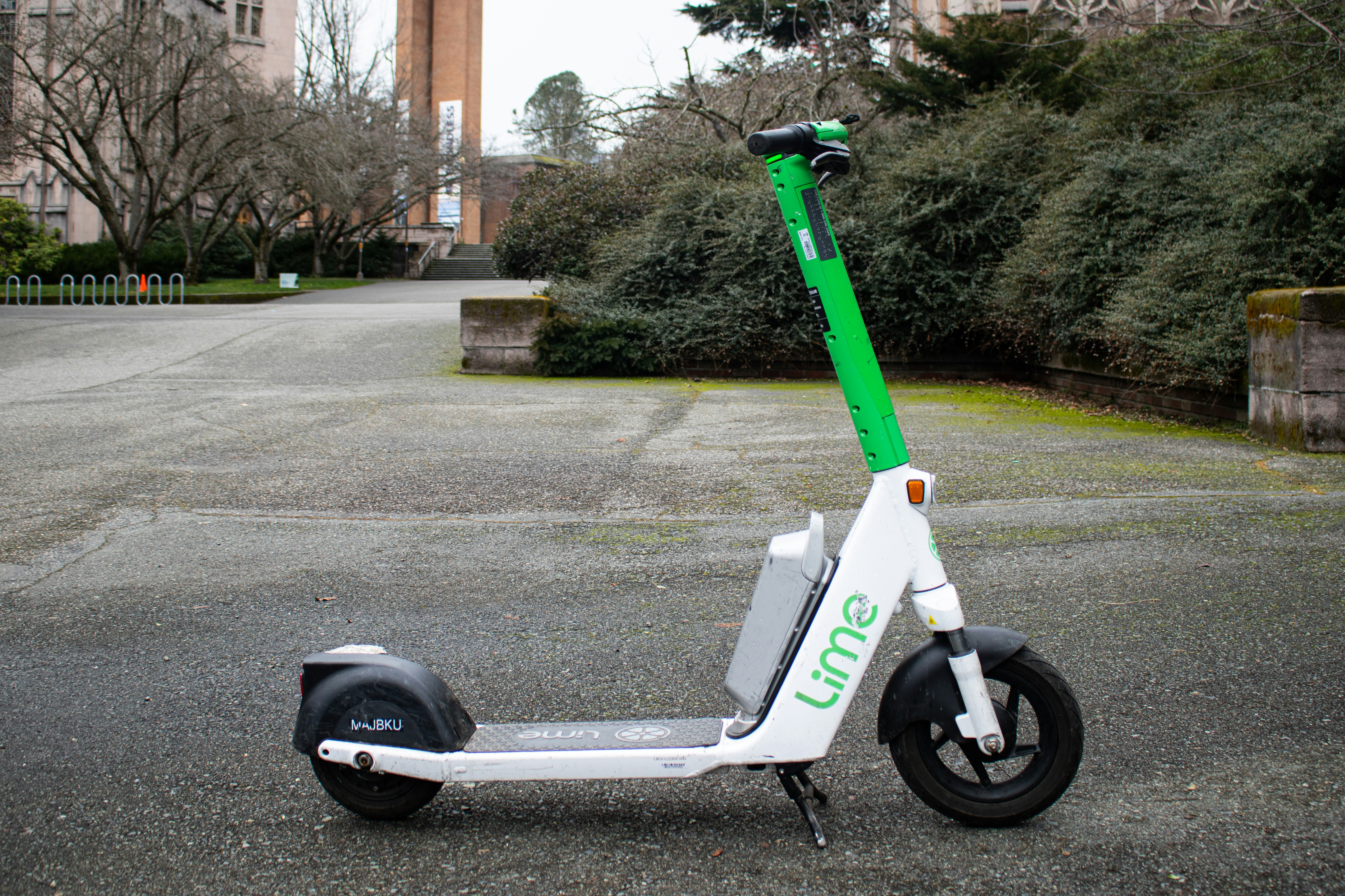 Lime scooter details