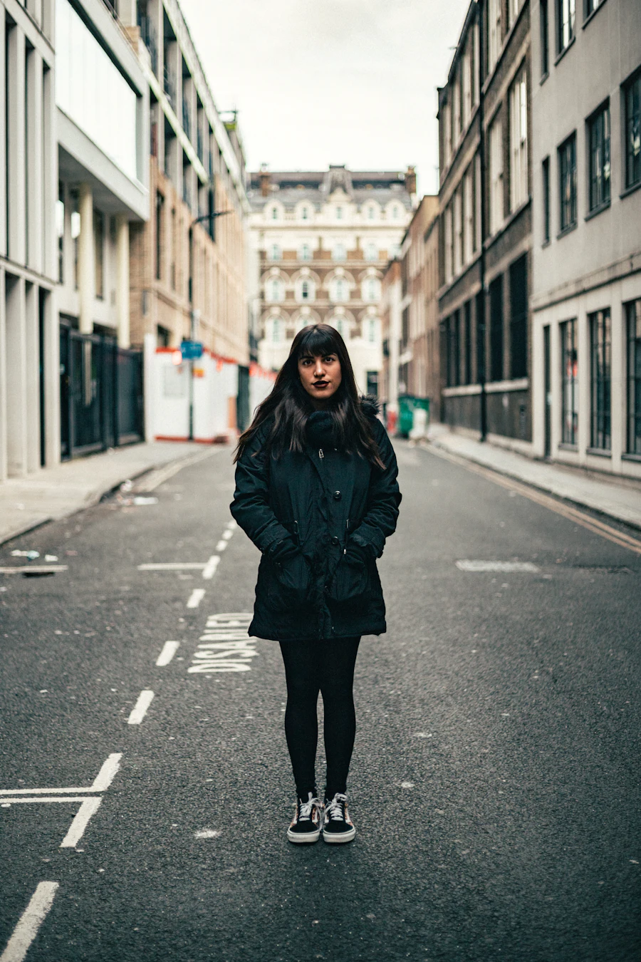 Urban fashion atmosphere in London