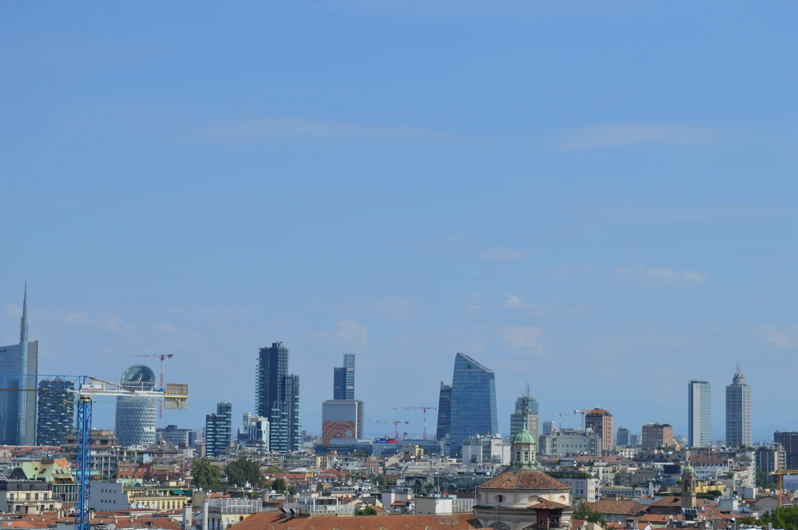Milan skyline