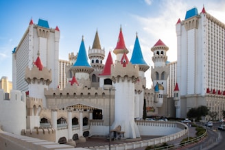 The excalibur hotel and casino in las vegas.