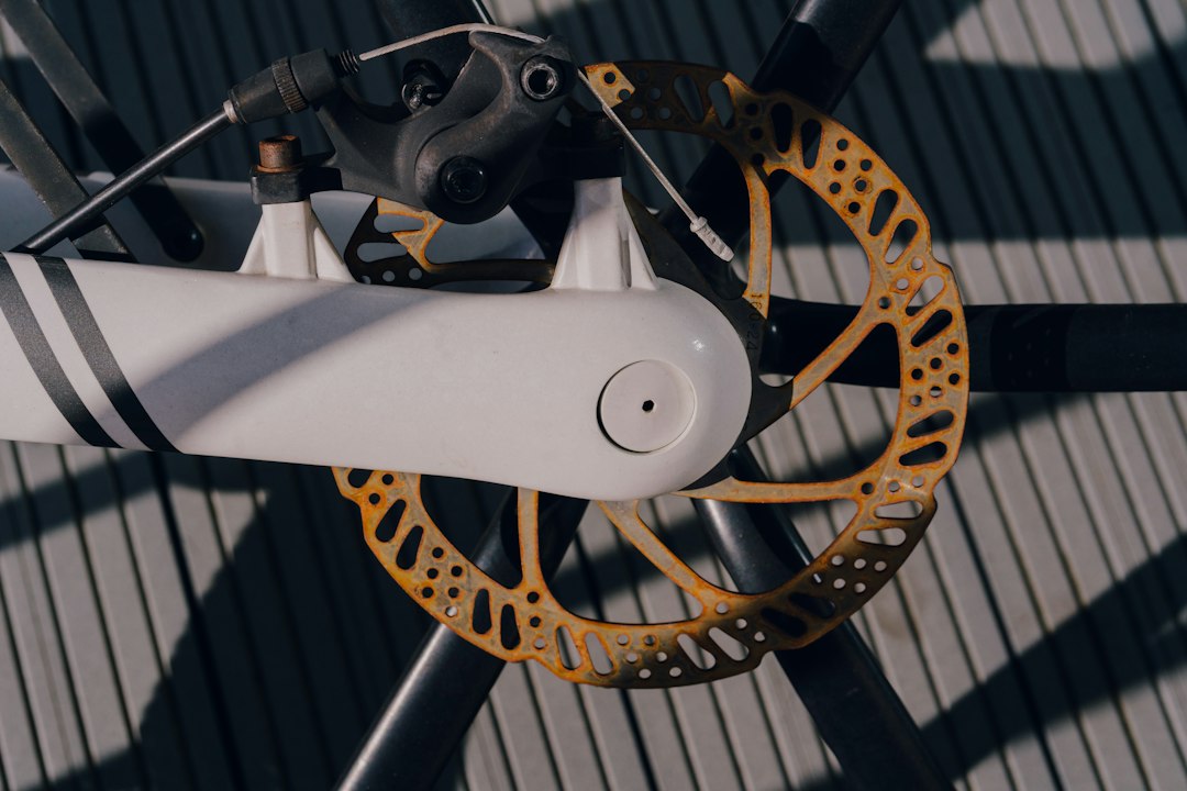 brake rotor closeup