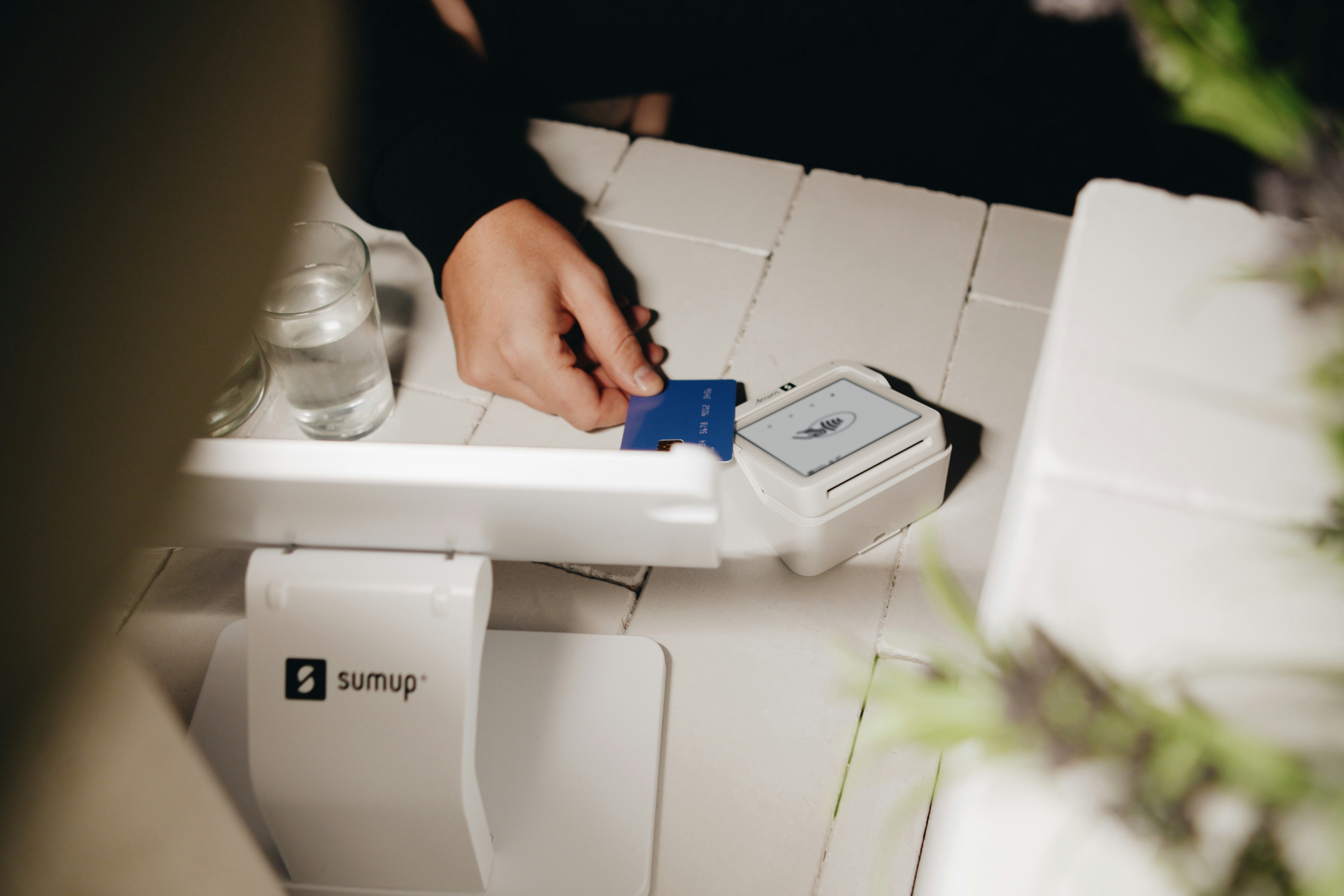 Contactless card payment on point of sale system