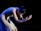 A dancer performs with graceful, open hands.