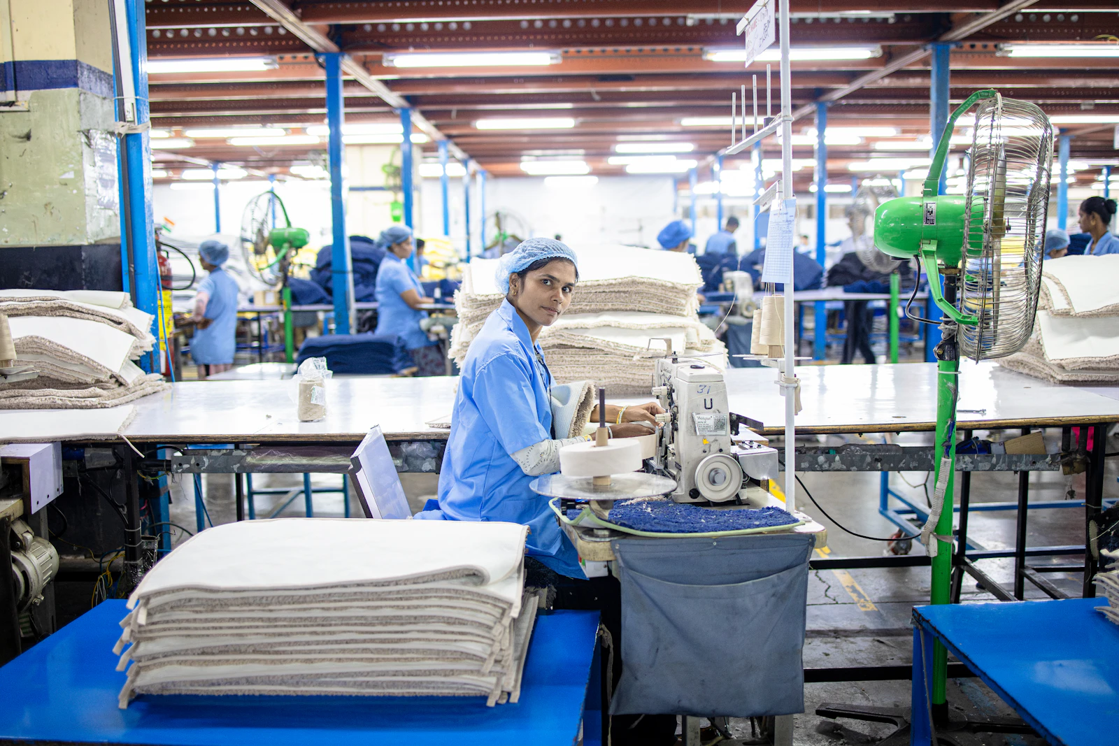 Manufactura y talento en una planta