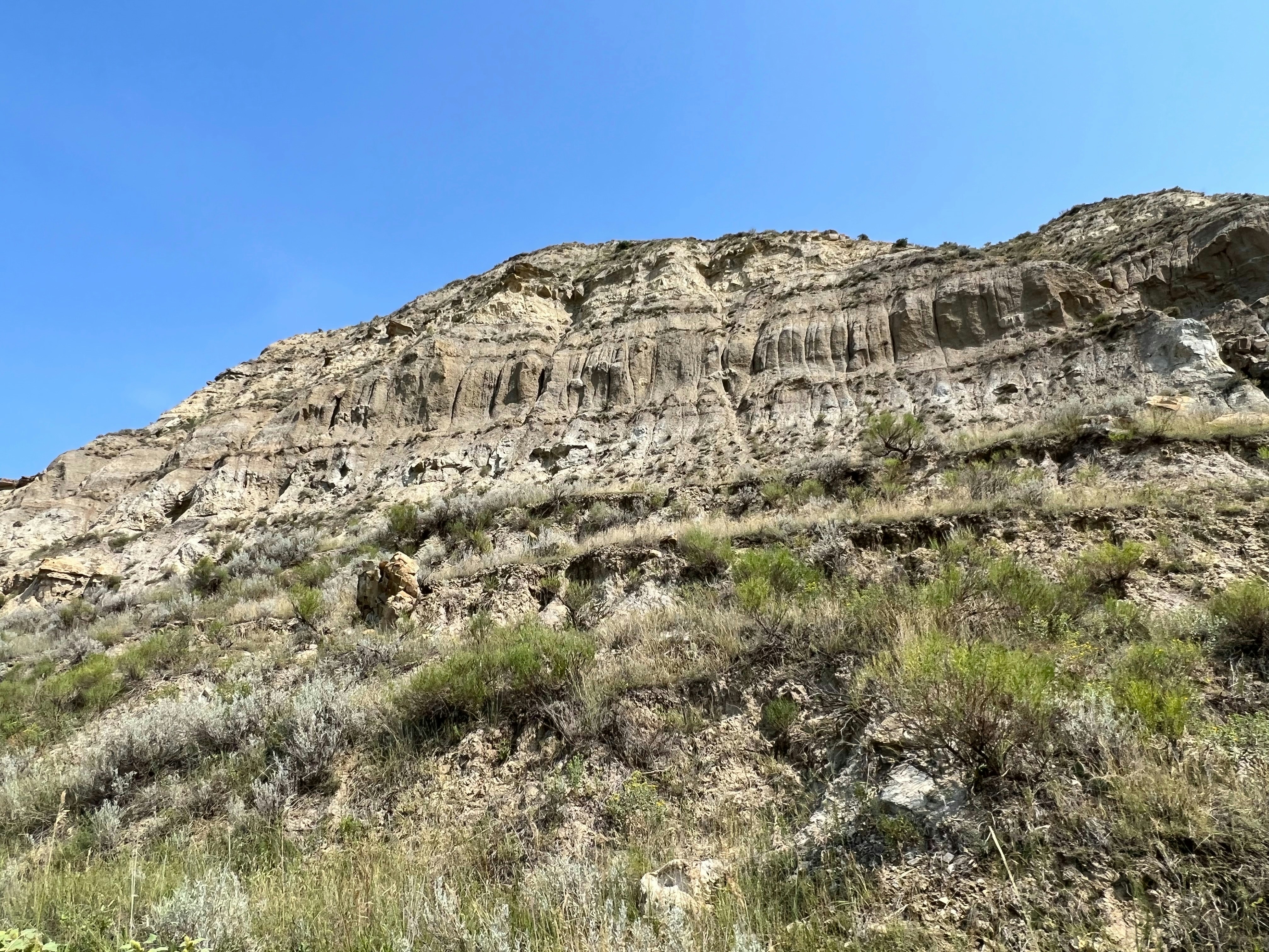 Landscape at Theodore Roosevelt National Park in North Dakota