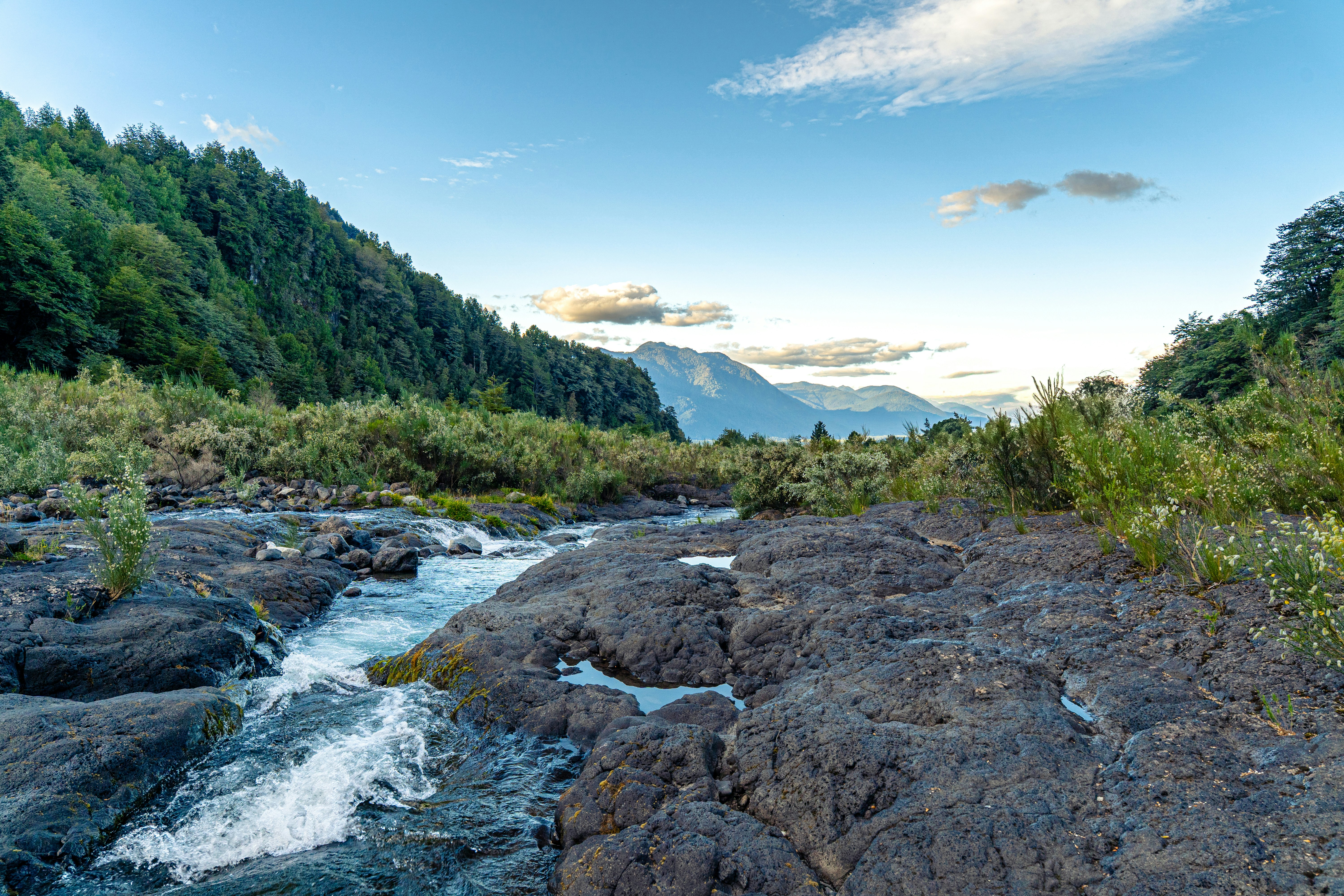 mountain river landscape, wallpaper, Crossing Swift Wilderness Rivers Safely 5