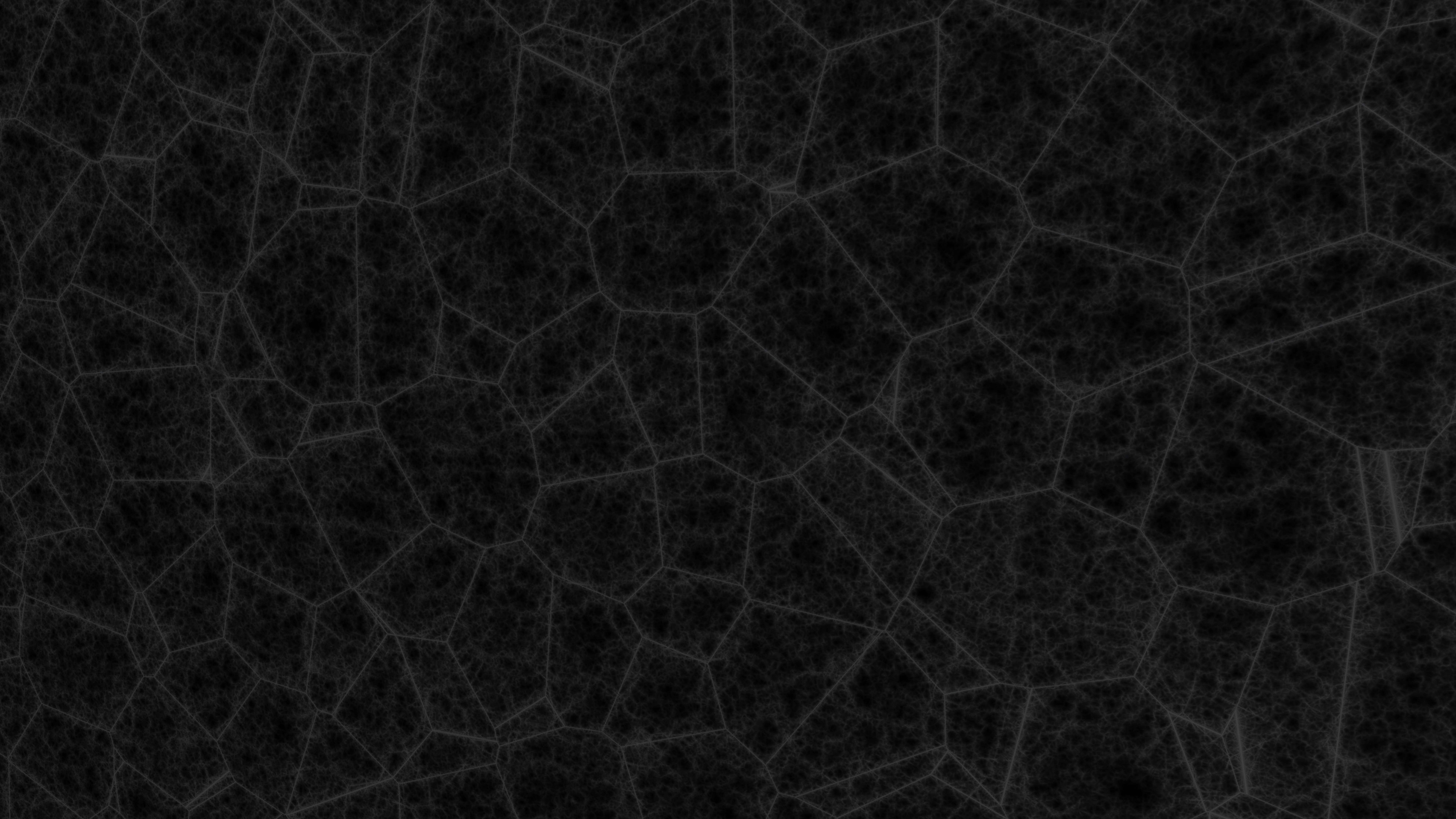 Dark background with a cellular pattern.