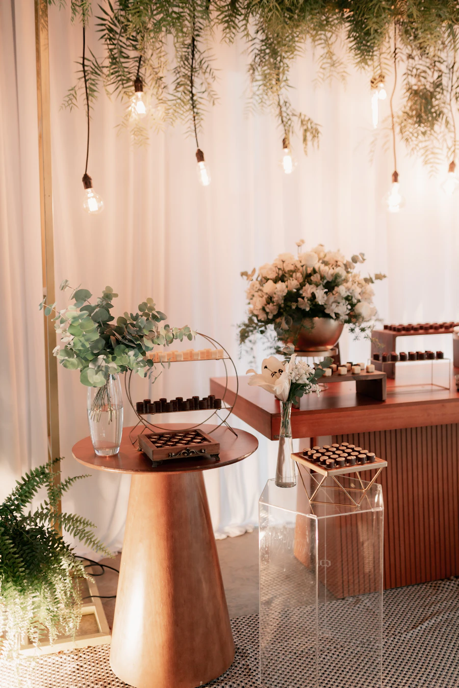 Elegantly styled event table with flowers, representing event planning support