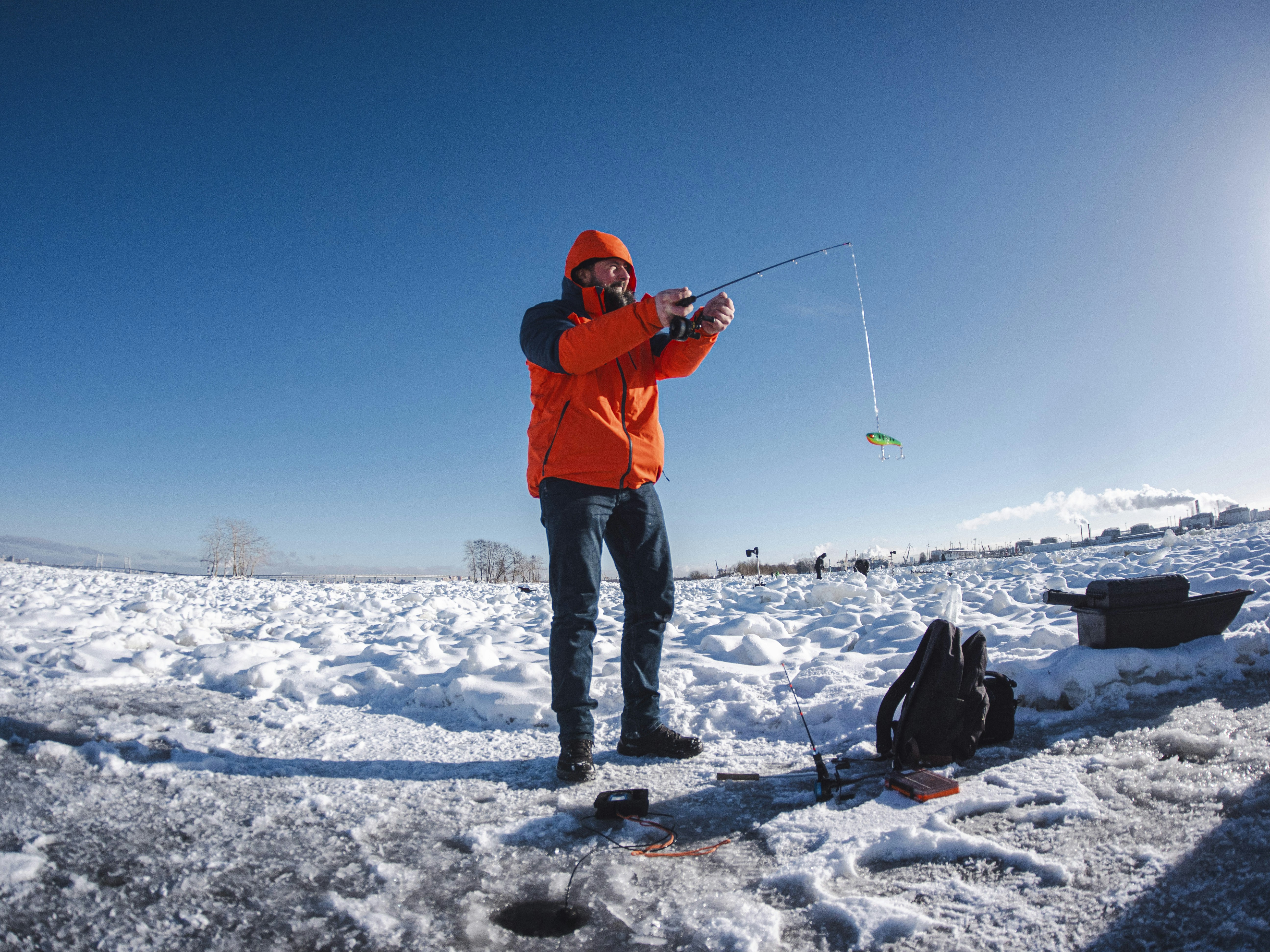 winter fishing
