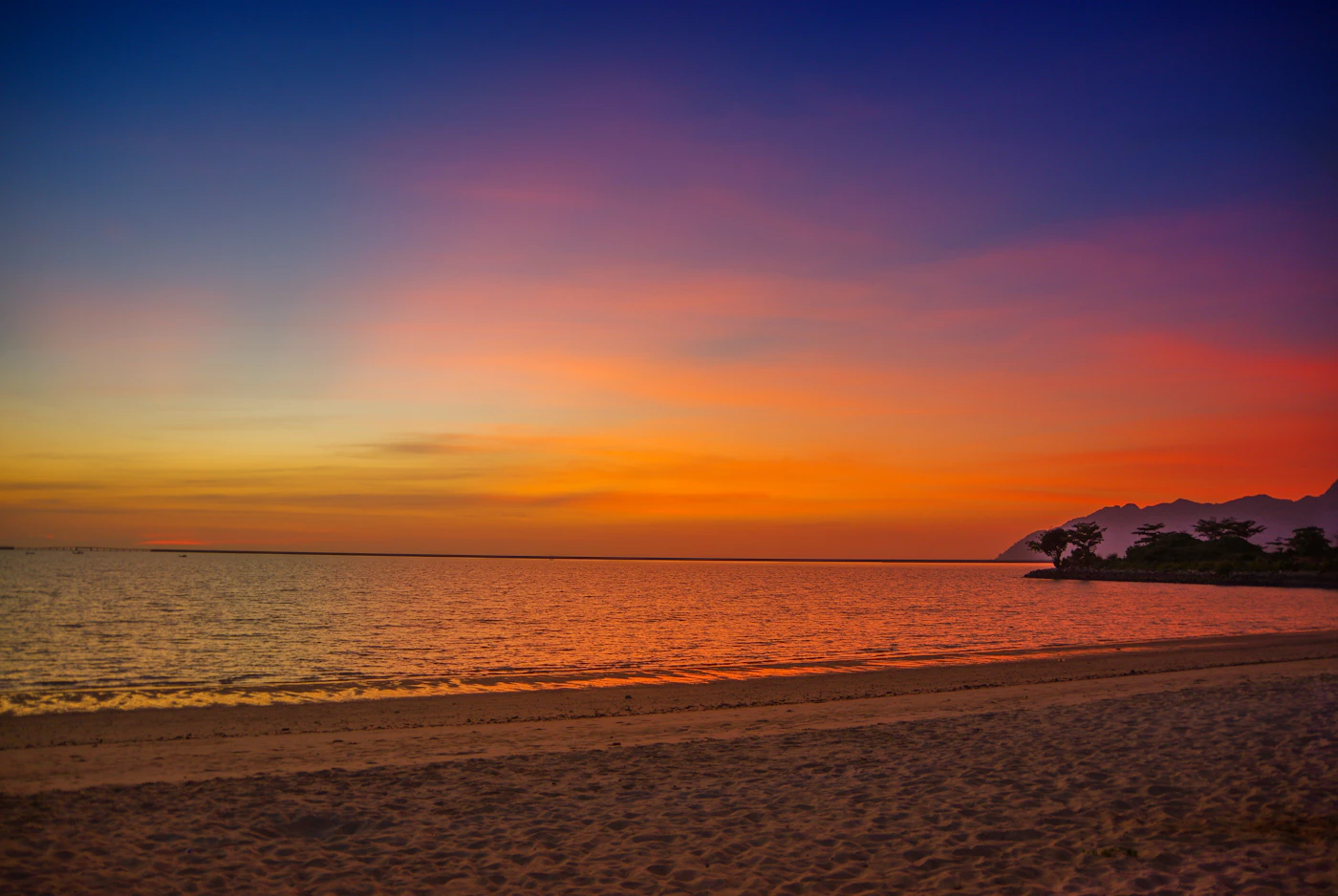 Coucher de soleil à Langkawi
