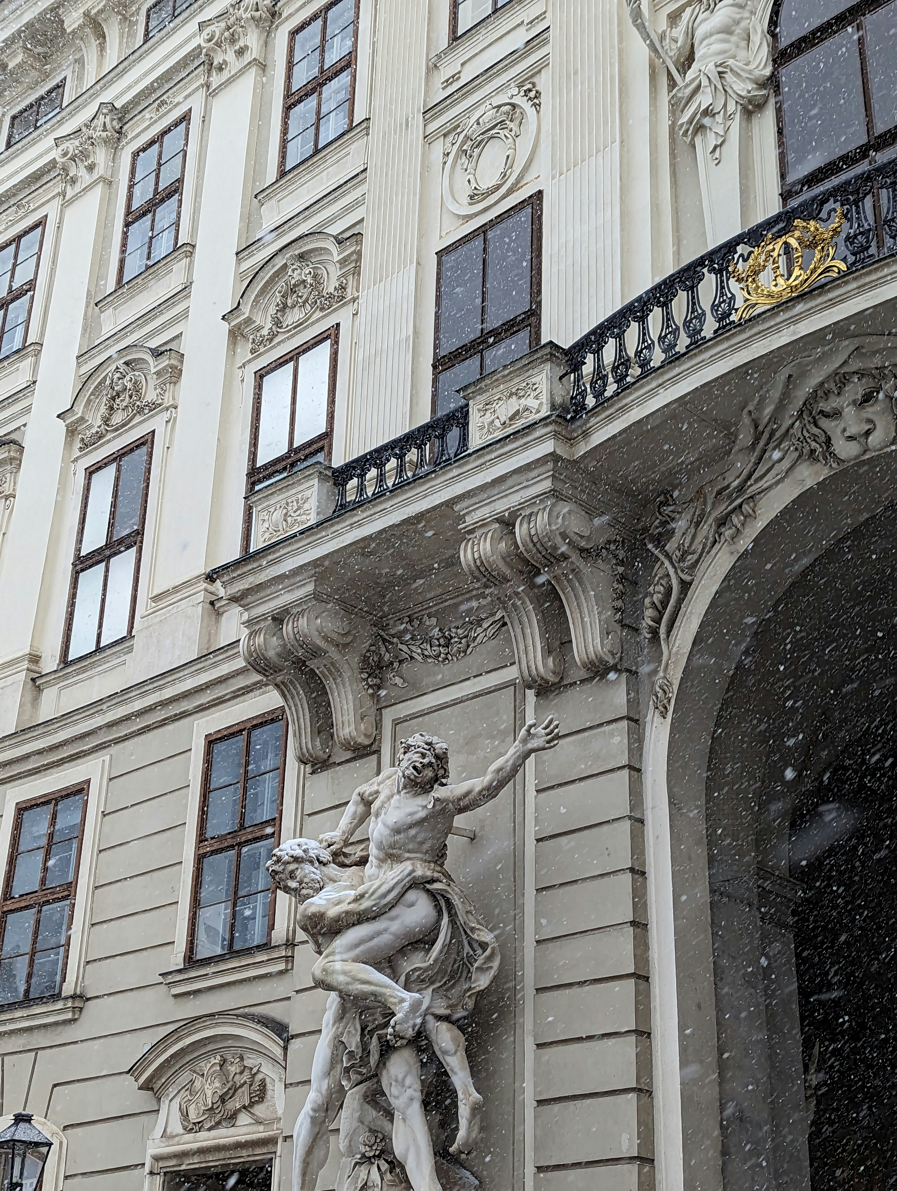 Snow in Vienna