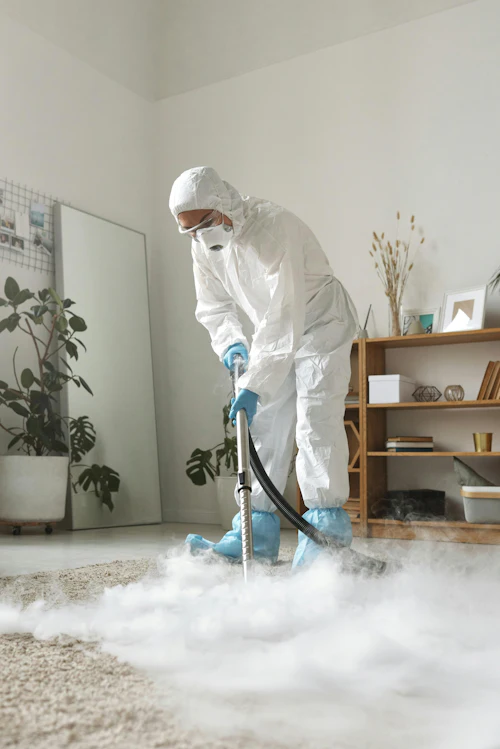 Trattamento di sanificazione di una superficie tessile
