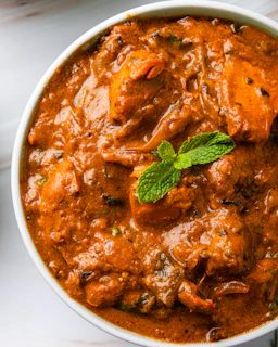 Creamy and delicious chicken tikka masala.