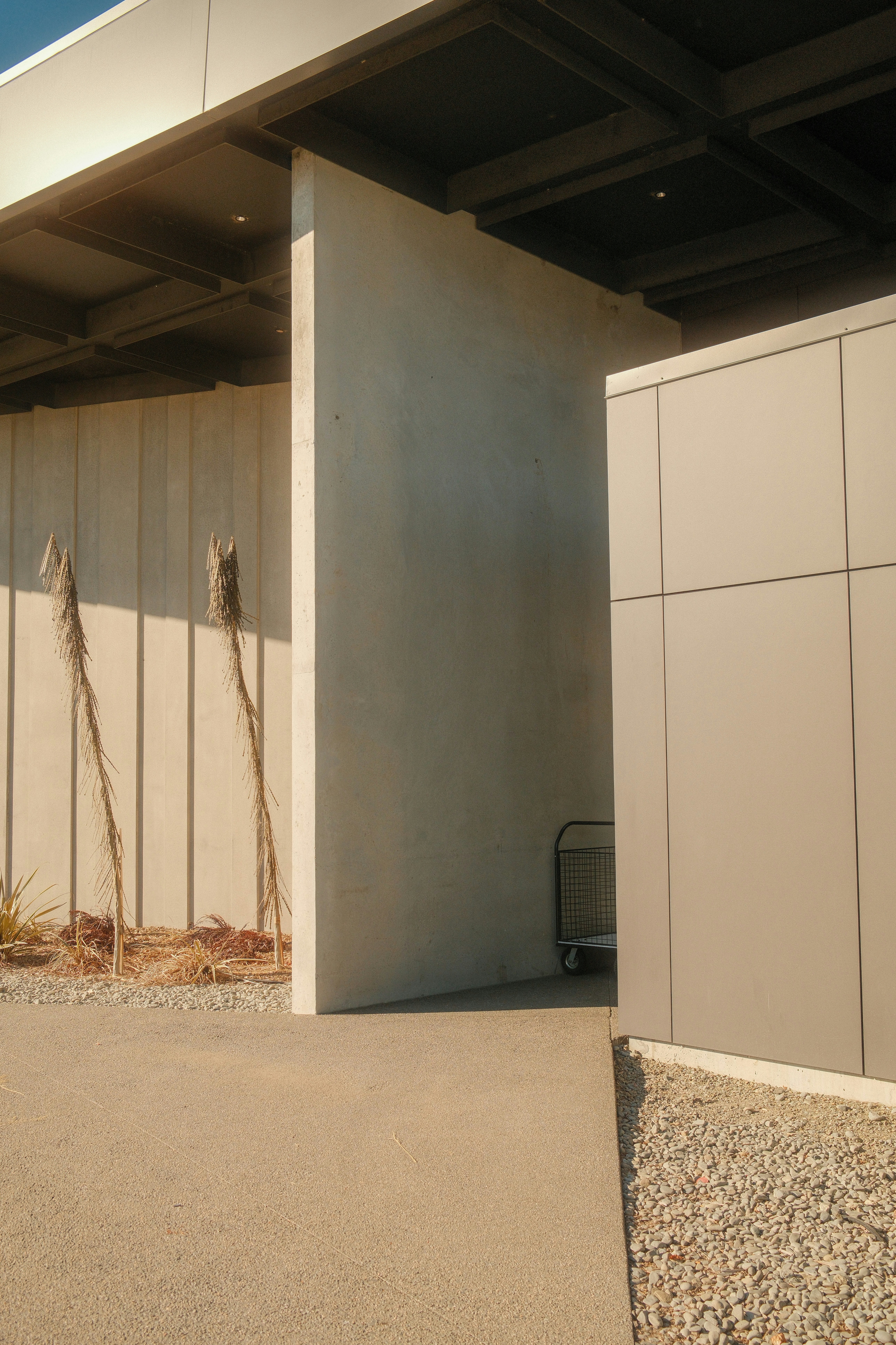 Modern architecture with a minimalist and clean aesthetic.