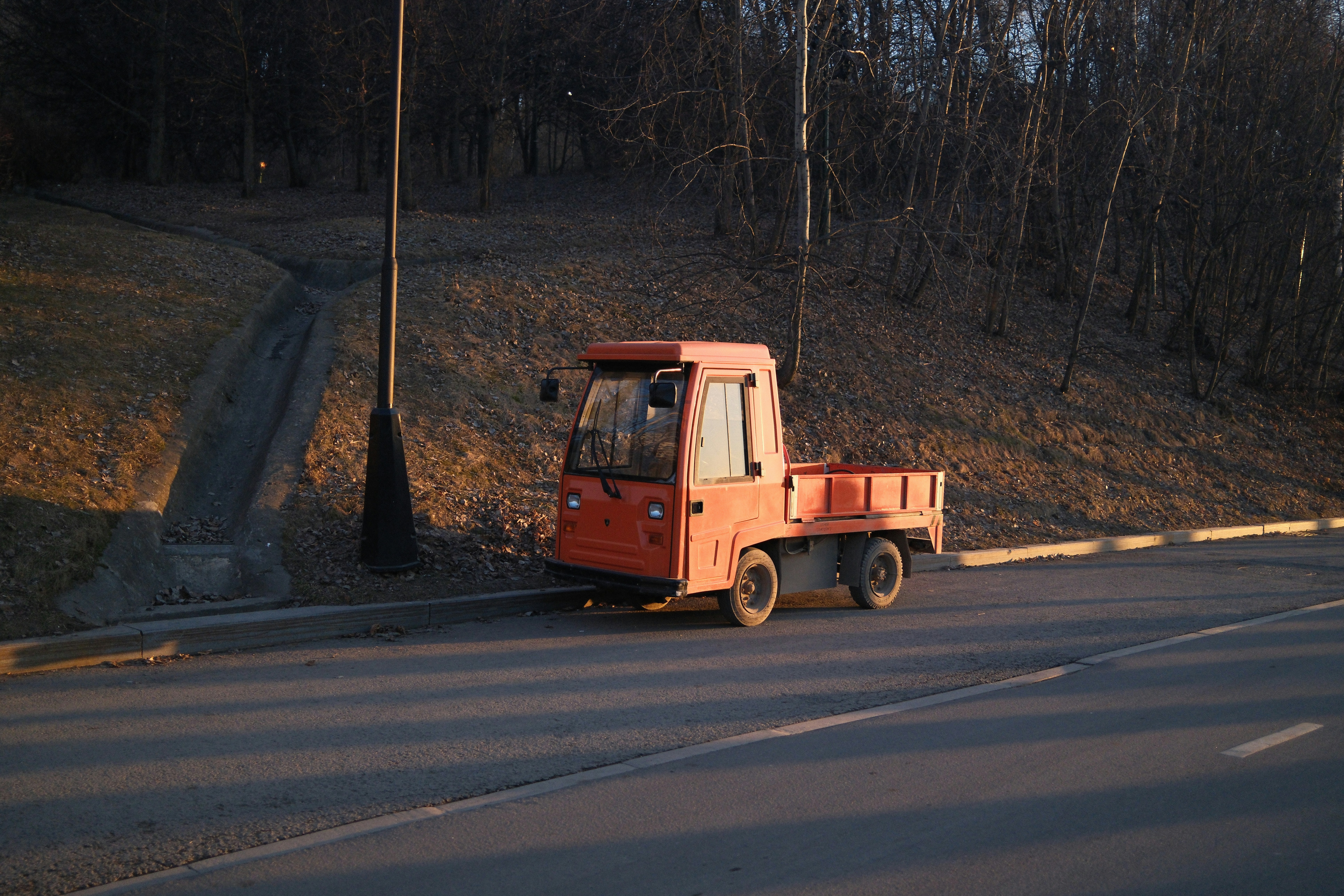 A small car, like from children's cartoons.