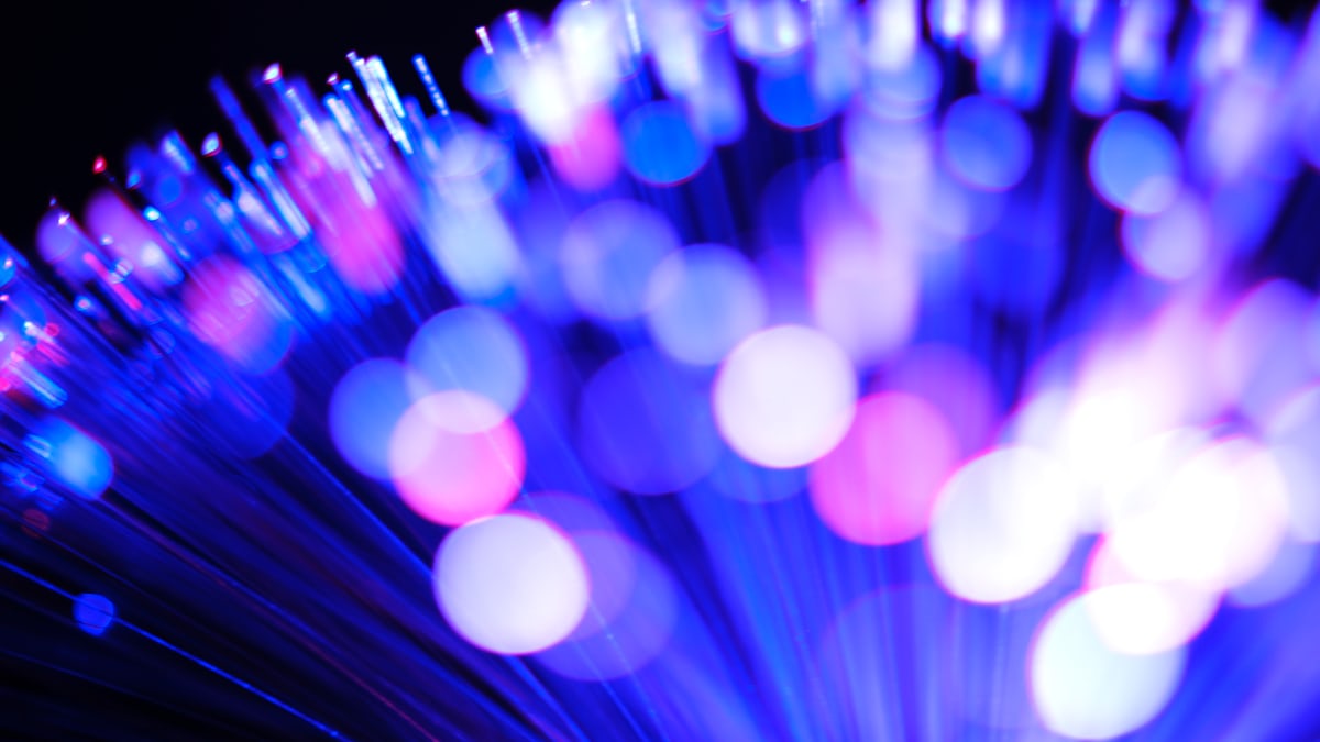 Fibra óptica para internet rápida