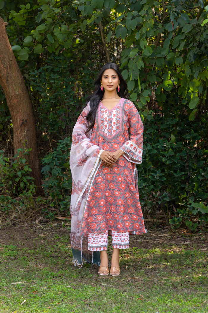 Colourful ethnic clothing