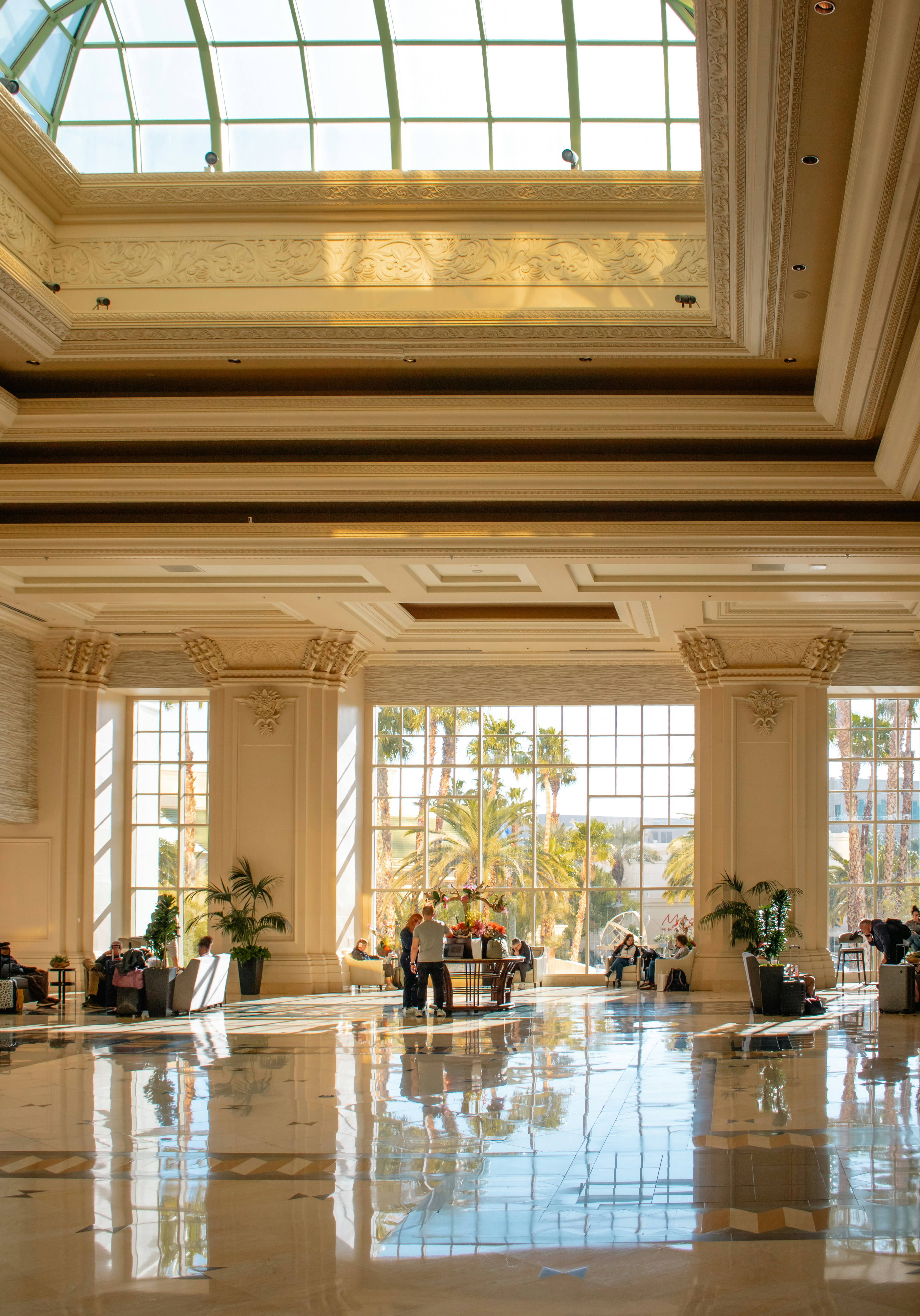 Luxury Hotel Lobby