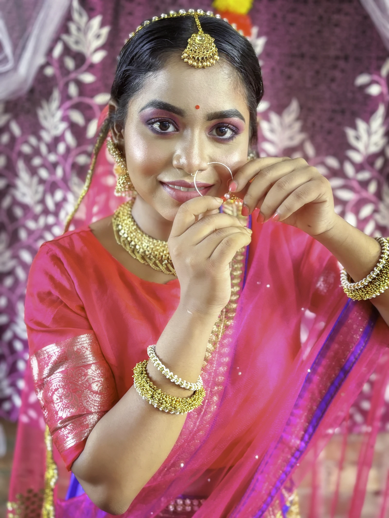 Signature bridal collection editorial photograph