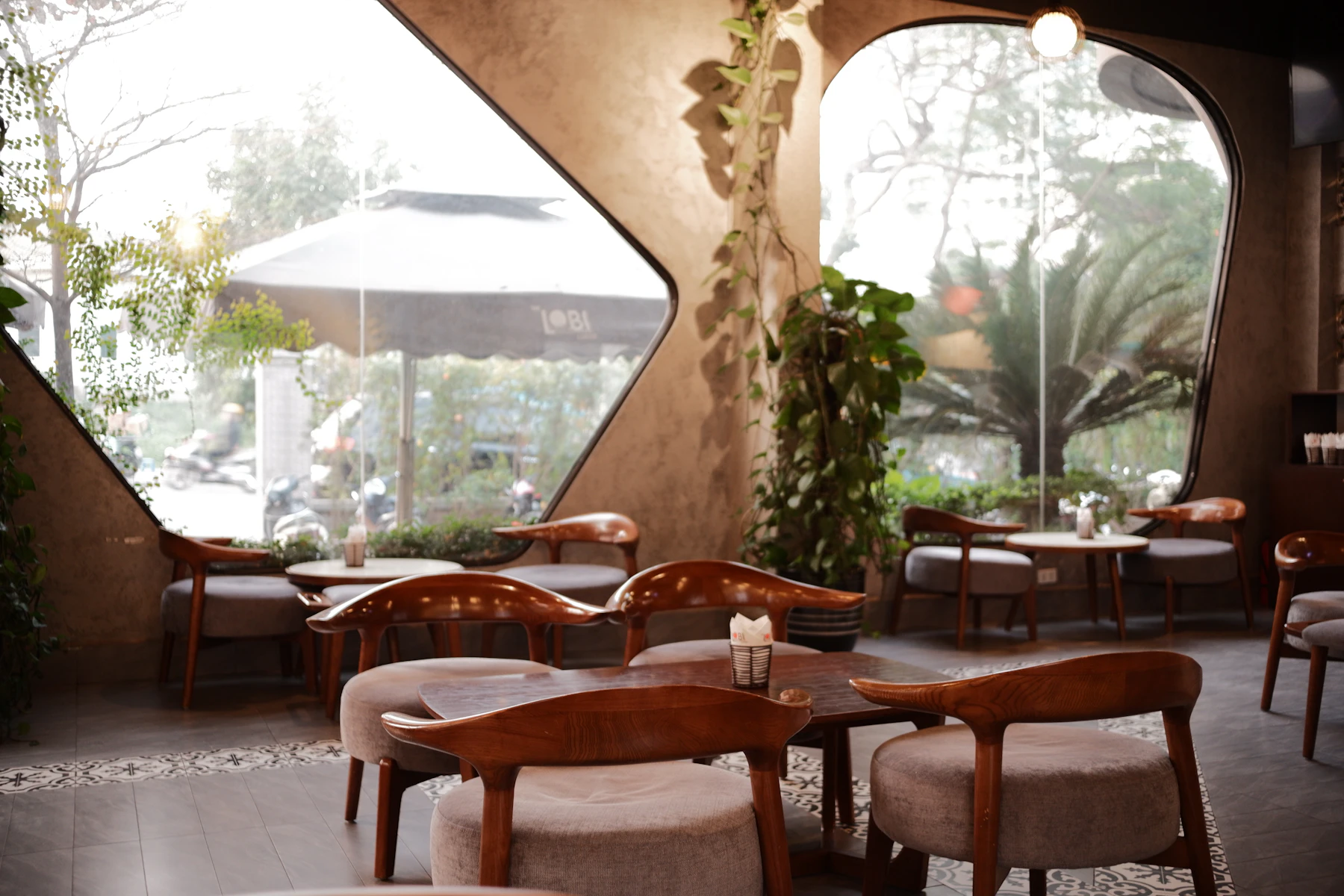 Cafe interior