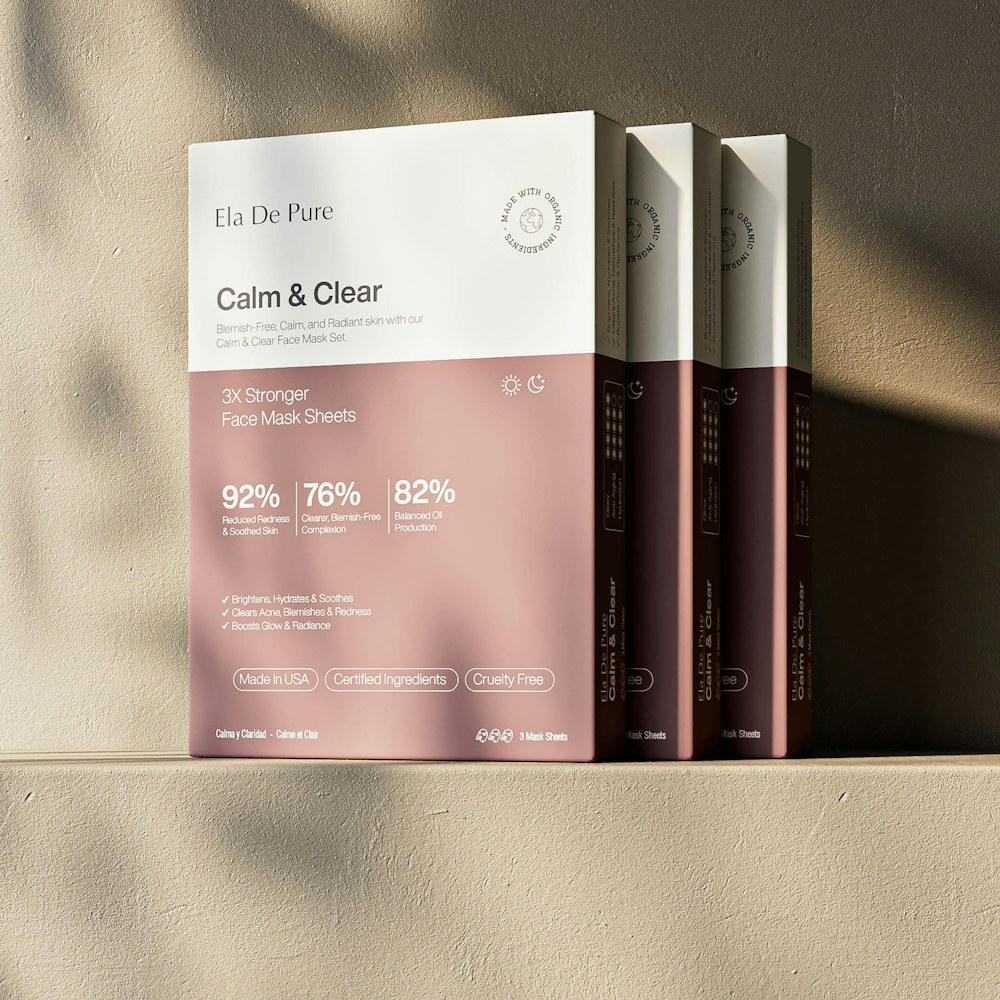 片裝面膜以盒裝整理，方便比較獨立包裝的護理用品，同類用品示意照片