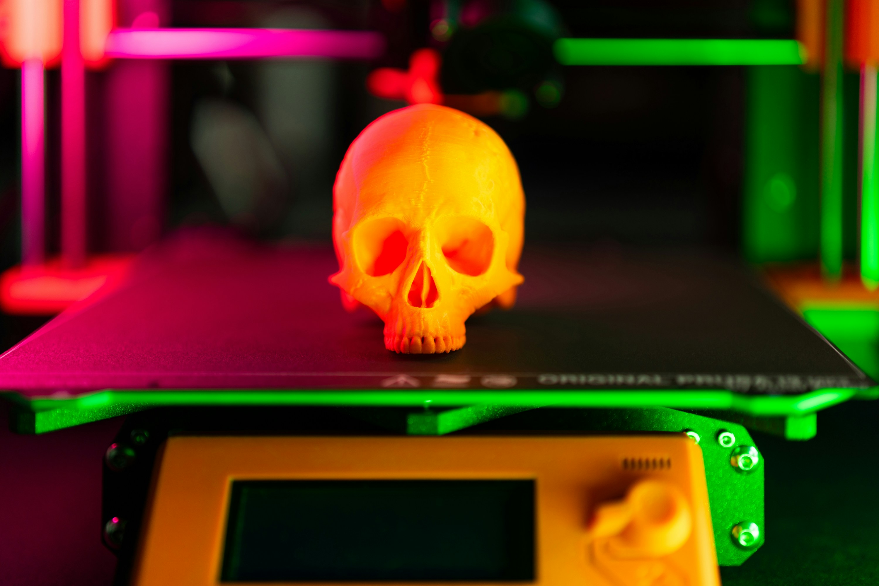 Protótipo de engrenagem impressa em 3D