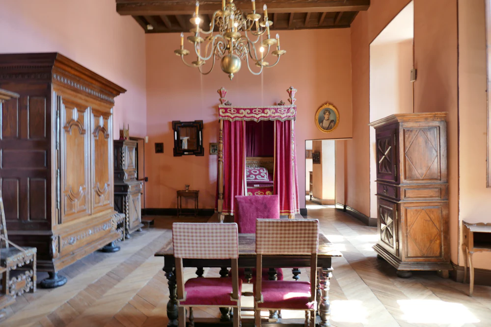 Referência visual de mobiliário antigo francês